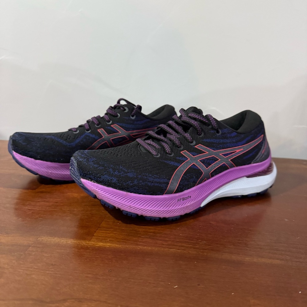 Asics Women's Athletic Shoes - Black and Purple